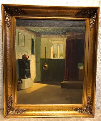 Maleri interiør