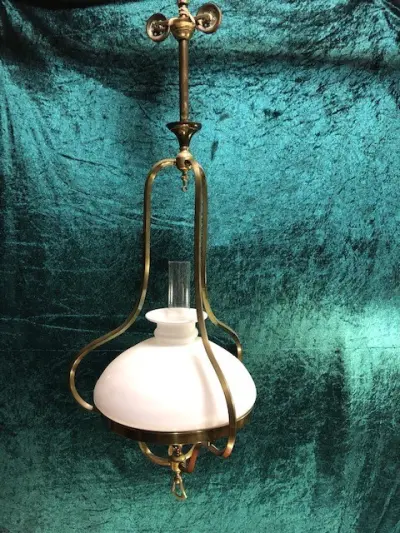 loftslampe (gammel gaslampe)