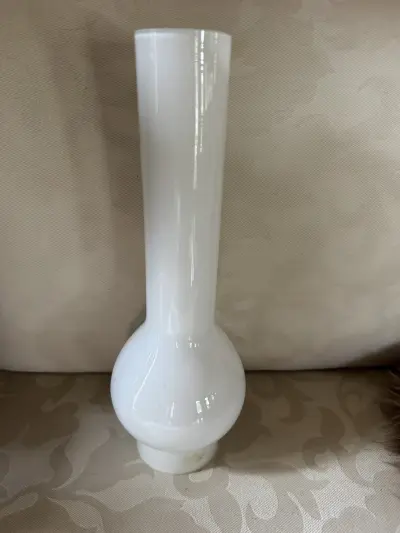 Ny vare:Lampeglas hvid opal