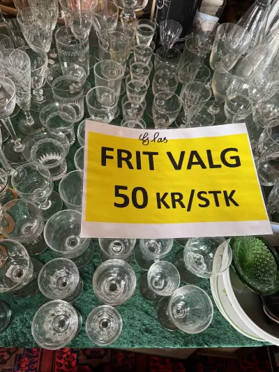 Ny vare: Antikke glas