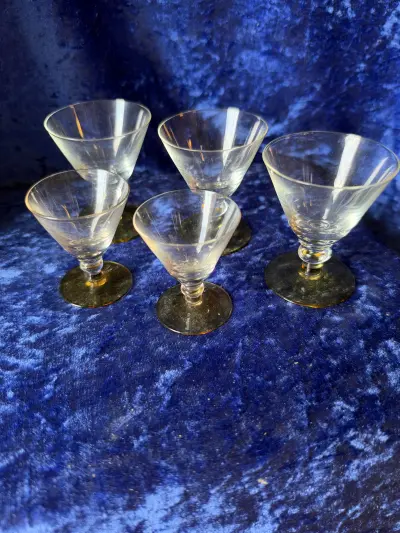 Glas fra serien Lis, som blev produceret af Kastrup Glasværk fra 1938